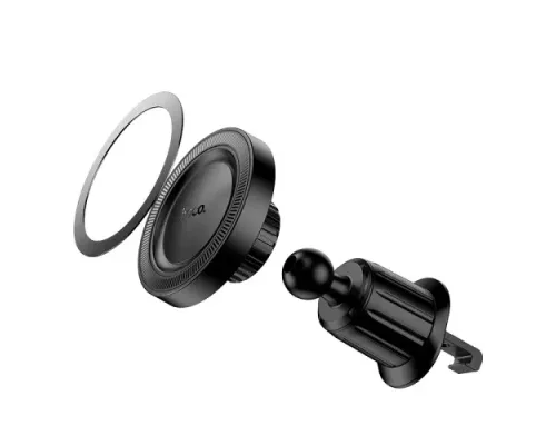 Автотримач Hoco H56 Show ring magnetic car holder(air outlet) Чорний mag-6942007637565152312