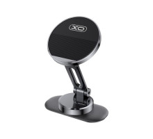 Автотримач XO C150 Magnetic 360° rotating holder with metal base Чорний mag-692068085916057277