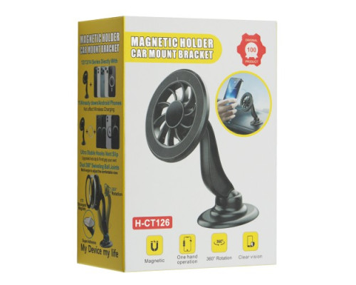 Автотримач MagSafe CT-126 Black mag-2000001532676100282