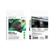 Автотримач BOROFONE BH124 Roman magnetic чорний mag-6941991119545152227