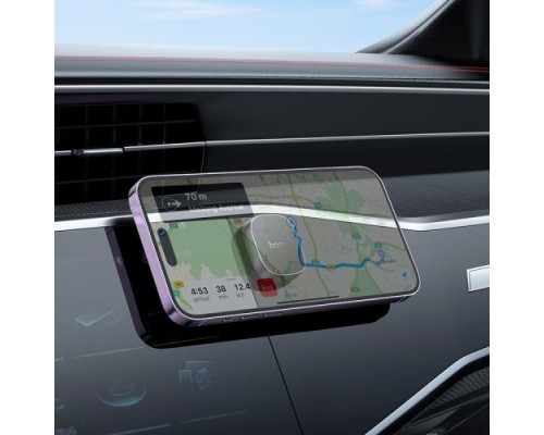 Автотримач Hoco H52 Ultimate magnetic car holder Чорний mag-6942007626354137285