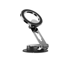 Автотримач XO C159 Magnetic 360° rotating stand (both magnetic ring) чорний mag-6975837581647136240