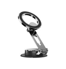 Автотримач XO C159 Magnetic 360° rotating stand (both magnetic ring) чорний mag-6975837581647136240