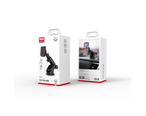 Автотримач XO C83 Magnetic Car holder Чорний mag-6920680880409140437