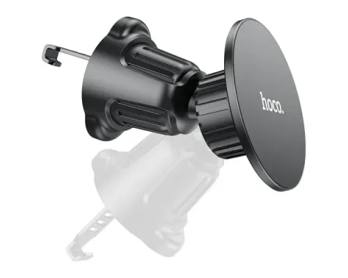 Автотримач Hoco H12 Fine jade ring magnetic car holder(air outlet)/MagSafe Чорний mag-6931474794505144388