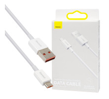 Кабель Baseus Superior Series Fast Charging Data Cable USB to Micro 2A 2m White NBB-120652