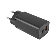 Зарядний пристрій Baseus GaN2 Lite Quick Charger C+U 65W EU Black (CCGAN2L-B01) NBB-124761