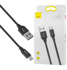 Кабель Baseus Yiven Cable For Micro 1m Black (CAMYW-A01) NBB-124797