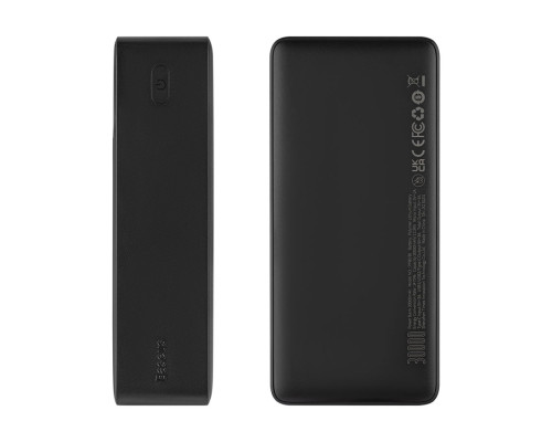 Універсальна мобільна батарея Baseus Bipow Digital Display Power Bank 30000mAh 15W Black (PPBD050201) NBB-140131