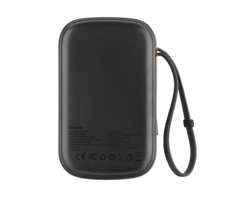 Універсальна мобільна батарея Baseus Qpow Pro Digital Display Fast Charge 20000mAh 20W iPE Black (PPQD060201) NBB-133990