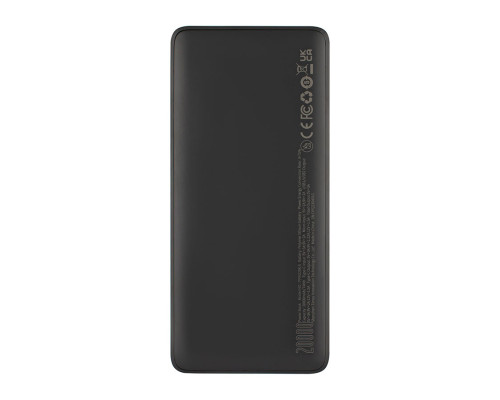 Універсальна мобільна батарея Baseus Bipow Digital Display Power bank, 20000mAh, 20W, Black (PPBD050501) NBB-139768