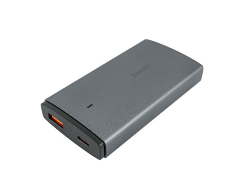 Зарядное устройство Baseus GaN5 Pro Ultra-Slim Fast Charger C+U 65W Gray (With Mini White Cable Type-C to Type-C 100W(20V/5A))(CCGP150113) NBB-140134