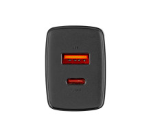 Зарядний пристрій Baseus Compact Quick Charger U+C 20W EU Black (CCXJ-B01) NBB-124754