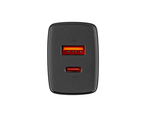 Зарядний пристрій Baseus Compact Quick Charger U+C 20W EU Black (CCXJ-B01) NBB-124754