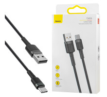 Кабель Baseus Cafule Cable USB Type-C 2A 2m Gray+Black (CATKLF-CG1) NBB-133972