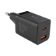 Зарядний пристрій Baseus Super Si Pro Quick Charger C+U 30W EU Black NBB-140135