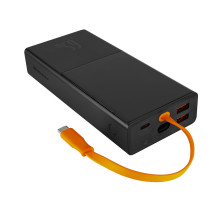 Універсальна мобільна батарея Baseus Elf Digital Display Fast Charging 20000mAh 65W Black (PPJL000001) NBB-133994