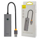 USB Hub Baseus UltraJoy Series 4-Port HUB Space Grey (USBA to USB3.0*4)(B0005280A813-02) NBB-140136