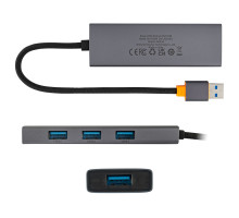 USB Hub Baseus UltraJoy Series 4-Port HUB Space Grey (USBA to USB3.0*4)(B0005280A813-02) NBB-140136