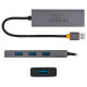 USB Hub Baseus UltraJoy Series 4-Port HUB Space Grey (USBA to USB3.0*4)(B0005280A813-02) NBB-140136