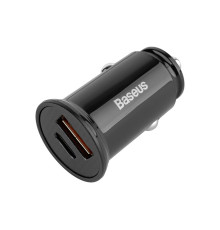 Автомобільний зарядний пристрій Baseus Circular Plastic A+C 30W Black NBB-115793