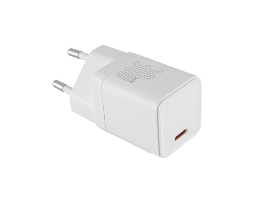 Зарядний пристрій Baseus GAN3 Fast Charger 1C 30W EU White (CCGN010102) NBB-124766