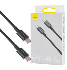 Кабель Baseus Superior Series Fast Charging Data Cable Type-C to Type-C 100W 1m Black (CATYS-B01) NBB-124773