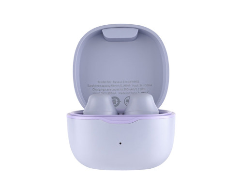 Безпровідні навушники Baseus Encok True Wireless Earphones WM01 Purple (NGTW240005) NBB-140160