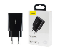 Зарядний пристрій Baseus Speed ??Mini Quick Charger 1C 20W EU Black (CCFS-SN01) NBB-117188