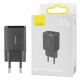 Зарядний пристрій Baseus Compact Charger 2U 10.5W EU Black (2USB)(CCXJ010201) NBB-124752