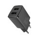 Зарядний пристрій Baseus Compact Charger 2U 10.5W EU Black (2USB)(CCXJ010201) NBB-124752