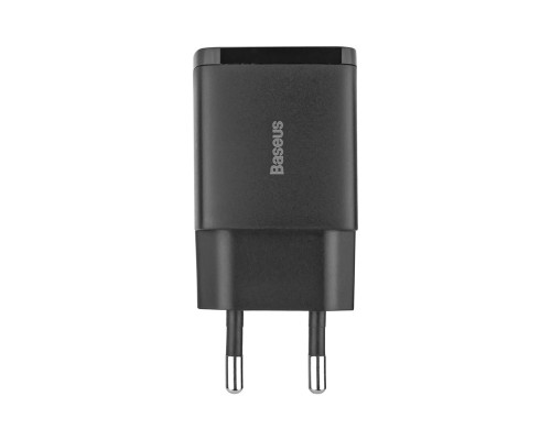 Зарядний пристрій Baseus Compact Charger 2U 10.5W EU Black (2USB)(CCXJ010201) NBB-124752