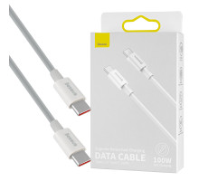 Кабель Baseus Superior Series Fast Charging Data Cable Type-C to Type-C 100W 1m White (CATYS-B02) NBB-124774