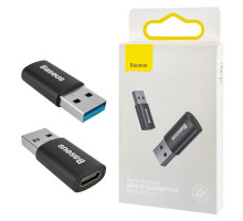 Перехідник Baseus Ingenuity Mini OTG USB 3.1 to Type-C Чорний (ZJJQ000101) NBB-140141