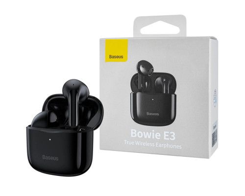 Безпровідні навушники Baseus True Wireless Earphones Bowie E3 Black (NGTW080001) NBB-140162