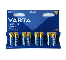 Батарейка VARTA LONGLIFE Power AA(R6) blister 6+2 (8/160) (АРТ8937) mag-4008496559510140234