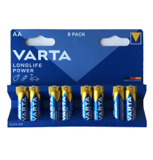 Батарейка VARTA LONGLIFE Power AA(R6) blister 6+2 (8/160) (АРТ8937) mag-4008496559510140234