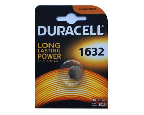 Батарейка DURACELL 1632 blister 1 (1/10) (АРТ1987) mag-5000394007420140271
