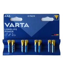 Батарейка VARTA LONGLIFE Power AAA(R3) blister 6+2 (8/160) (АРТ8936) mag-4008496559787140235