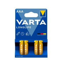 Батарейка VARTA LONGLIFE AAA LR3 blister 4 (4/40/200) (6644) mag-4008496525072142096