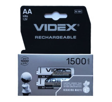 Акумулятор VIDEX R6 1500mAh (передзаряд) BLI 2 mag-4820118291833140259
