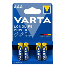 Батарейка VARTA LONGLIFE Power AAA(R3) blister 4 (4/40/200) (АРТ8945) mag-4008496559749142777