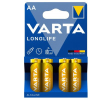 Батарейка VARTA LONGLIFE AA LR6 blister 4 (4/80/400) (3768) mag-4008496525157142097