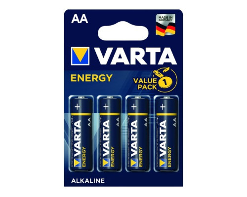 Батарейка VARTA Energy AA BLI 4 ALKALINE LR6 (1479) mag-4008496626410140237