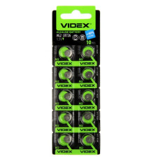 Батарейка VIDEX AG2(396 726) BLI 10 mag-4820118291918135169
