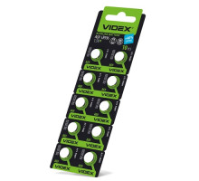 Батарейка VIDEX AG9 (394, 936) BLI 10 mag-4820118291888140262
