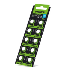 Батарейка VIDEX AG9 (394, 936) BLI 10 mag-4820118291888140262