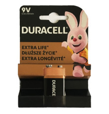 Батарейка DURACELL 6F22 (1604) 9V крона (1/10) (АРТ3286) mag-5000394125308140277