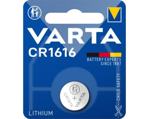 Батарейка VARTA CR 1616 BLI 1 LITHIUM (922) mag-4008496270989132164