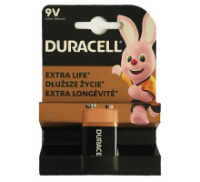 Батарейка DURACELL 6F22 (1604) 9V крона (1/10) (АРТ3286) mag-5000394125308142789